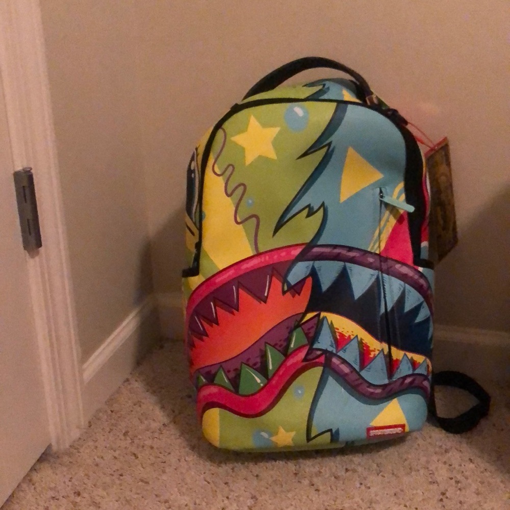 This is a BRAND NEW Spray-ground “Limited Edition, backpack, only worn once.